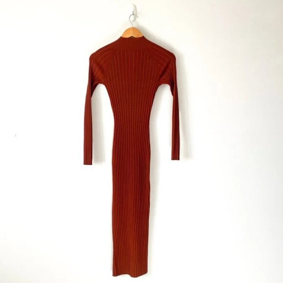 Aritzia Wilfred Alchemy Dress Long  Sleeve Bodycon Dress Size Small - Picture 8 of 10